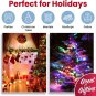 100-Count Multi Color Christmas Lights Outdoor Indoor Colored Twinkle Xmas Tree Lights