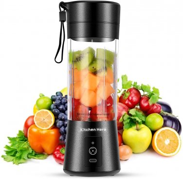 Personal Blender for Shakes, Juices, Protein, Portable Smoothie Maker Travel Blender