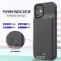 GIN FOXI Battery Case for iPhone 12/12Pro Real 7000mAh Ultra-Slim Rechargeable Anti-Fall Protection