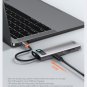Compatible with Apple, Baseus Usb C Hub Type C To Hdmi-Compatible Usb 3.0 Adapter 8 In 1 Type C Hub