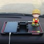 Car mobile phone bracket anti-skid pad navigation device anti-mite instrument panel multi-function