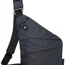 Men Travel Business Bag Burglarproof Shoulder Bag Holster Anti Theft Strap Digital Storage Bag