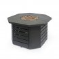 Rene Outdoor Octagonal Iron Fire Pit