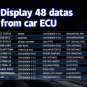 Car Head Up Display Digital Speedometer with Speed Alarm and GPS