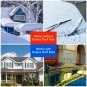 20 ft Lightweight Roof Rake Snow Removal Tool
