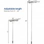 20 ft Aluminum Snow Rake Lightweight Snow Removel Tool