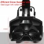 Electric Snow Thrower with Chute Rotation and 2 Transport Wheels