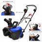 Electric Snow Thrower with Chute Rotation and 2 Transport Wheels