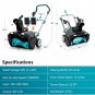 20" Cordless Snow Thrower with 2 Battery