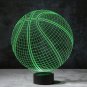 Basketball 3D Illusion 7 Colors Lamp New 2022