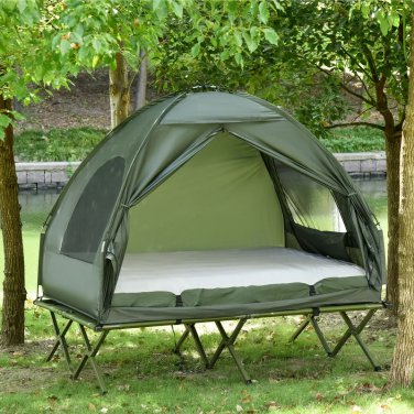 Compact Pop Up Portable Folding Outdoor Cot