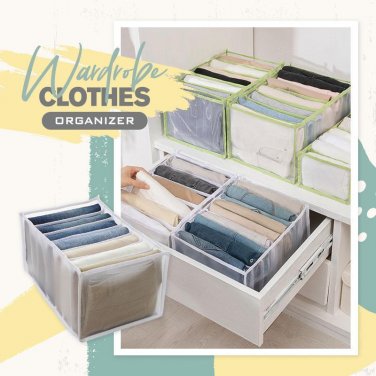 Wardrobe Clothes Organizer&iuml;&frac14;�2PCS)