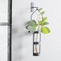 2 Piece Clear Glass Wall Vase Set (Set of 2)2 Piece Clear Glass Wall Vase Set (Set of 2)