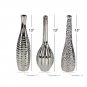 3 Piece Stoneware Table Vase Set (Set of 3)