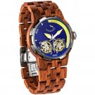 Dual Wheel Automatic Kosso Wood Watch - For High End Watch Collectors