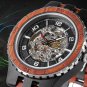 Premium Self-Winding Transparent Body Ebony Rosewood Watches