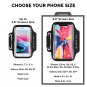Endurance Running Armband [Medium/Large Phones] - No Slipping or Bouncing, Water-Resistant