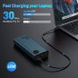 Baseus Laptop Charger 65W Power Bank Fast Charging USB C 20000mAh Battery Pack 4-port PD3.0