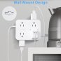 Surge Protector Power Strip - 8 Widely Outlets with 4 USB Charging Ports.