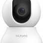 Security Camera 2K, Baby Monitor Dog Camera 360-degree for Home Security