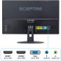 24" Thin 75Hz 1080p LED Monitor 2x HDMI VGA Build-in Speakers