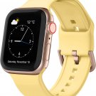 Compatible with Apple Watch Bands 41mm 40mm 38mm, Soft Silicone Sport Wristbands