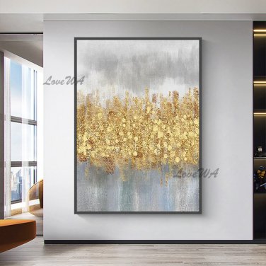 Wall Art Decoration Modern Abstract Painting Handmade Canvas