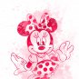 Minnie Mouse Baby Disney Set print, poster watercolor nursery room decor Digital files