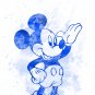 Mickey Mouse Baby Disney Set print, poster watercolor nursery room decor Digital files