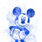 Mickey Mouse Baby Disney Set print, poster watercolor nursery room decor Digital files