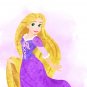 Digital files, Tangled Set 6 print, Rapunzel poster watercolor nursery room home decor, room walls