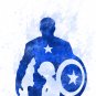 Digital files, Superheroes Marvel Avengers Set print, poster watercolor nursery room home decor