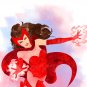 Digital files, Scarlet Witch Superheroes Marvel Set print, poster watercolor nursery room home decor