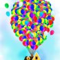 Digital files, Up Set print, Carl Fredricksen Ellie poster watercolor nursery room decor