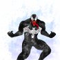 Digital files, Venom Superheroes Marvel Avengers Set print, poster watercolor nursery room decor