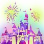Digital files, Cinderella Castle Disney Set print, poster watercolor nursery room home decor