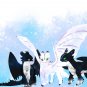 Digital files, How to Train Your Dragon Disney Set print, poster watercolor nursery room home decor