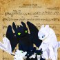 Digital files, How to Train Your Dragon Disney Set print, poster watercolor nursery room home decor