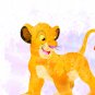 Digital files, Lion King Simba Disney print, baby poster watercolor nursery room home decor