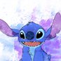 Digital files, Lilo & Stitch Disney print, baby poster watercolor nursery room home decor