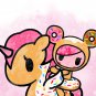 Digital files, Tokidoki Dolce & Donutella Set print, poster watercolor nursery room home decor