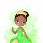 Digital files, Princess Baby Ariel Disney Set print, poster watercolor nursery room home decor