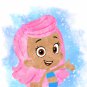 Digital files, Bubble guppies Disney Set print, poster watercolor nursery room home decor