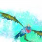 Digital files, How to Train Your Dragon Disney Set print, poster watercolor nursery room home decor