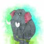 Digital files, Jungle Book Disney Mowgli Set print, poster watercolor nursery room home decor