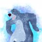 Digital files, Jungle Book Disney Mowgli Set print, poster watercolor nursery room home decor