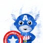 Digital files, Superheroes Marvel Avengers Set print, poster watercolor nursery room home decor