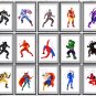 Digital files, Superheroes Marvel Avengers Set print, poster watercolor nursery room home decor
