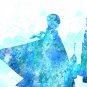Digital files, Frozen Anna Elsa Disney Set print, poster watercolor nursery room home decor