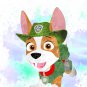 Digital files, PAW Patrol Set print, poster watercolor nursery room home decor